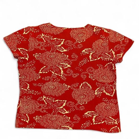 Evan-picone Women's Red T-shirt - Picture 5 of 5